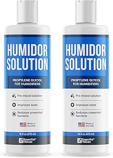 Solution d'humidification au propylène glycol essential values ​​​​pour caves à cigares, paquet