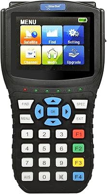 Détecteur de satellite numérique starsat sf-05 avec écran lcd tft 3,5