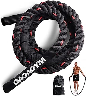 Corde à sauter de fitness - cordes de combat robustes 3m pour l'exercice