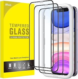 Protection d'écran à couverture complète pour iphone 11-xr 61 pouces bord noir couche