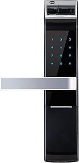 Serrure de porte numérique à empreinte digitale yale ydm4109 clavier noir