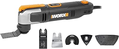 Outil multifonction worx wx686.1 sonic crafter 250 w avec ensemble d'accessoires de 19