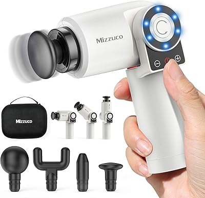 Mini pistolet de massage des tissus profonds avec bras réglable, pistolet de massage