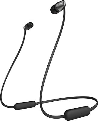 Écouteur bluetooth sans fil sony - noir, wi-c310