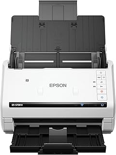 Scanner de documents bicolore sans fil epson ds-575w ii pour pc et mac