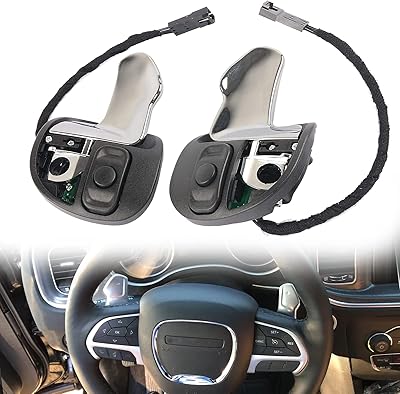 Ensemble de changement de vitesse au volant pour dodge challenger charger durango jeep