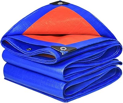 Bâche durable renforcée de trous épais en pe imperméable de haute qualité pour le camping en plein air. (bleu, 3*3m). Diaytar Sénégal : Diversité produits, unité de prix bas
