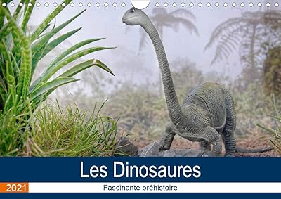 Les dinosaures - fascinante préhistoire (calendrier mural 2021 din a4 horizontal): un calendrier