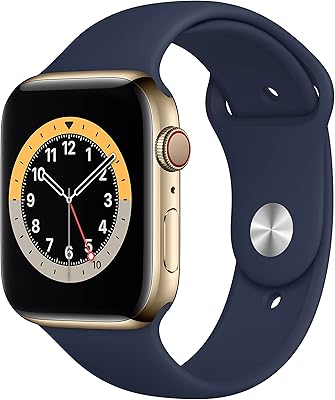 Apple watch series 6 (cellulaire + gps, 40 mm) - boîtier en acier