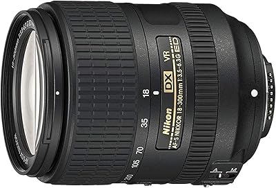 Objectif nikon nikkor 18-300 mm af-s dx 18-300 mm f/3.5-6.3g ed vr