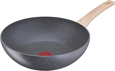 Wok tefal natural force, 28 cm, facile à nettoyer, revêtement métallique antiadhésif, minéraux naturels, thermo signal tm, batterie de cuisine sûre pour une cuisine saine, frites, fabriqué en france, g2661902. Diaytar Sénégal : Qualité garantie, prix imbattables, livraison rapide