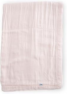 Couverture de réception en mousseline de coton petite licorne | 100 % coton