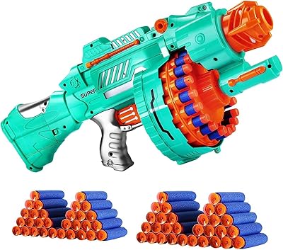 Pistolet jouet électrique automatique blasters et pistolets à mousse avec 40 balles