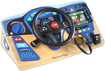 Melissa & doug from zoom tableau en bois 41705 | jeu de simulation