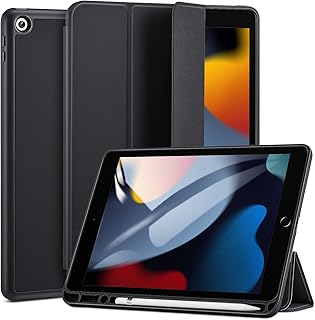Étui à crayons esr compatible avec ipad 9/8/7 (10,2 pouces, 2020/2021/2019), étui