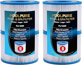 Cartouche filtrante de remplacement poolpure title taille ii pour filtre de piscine