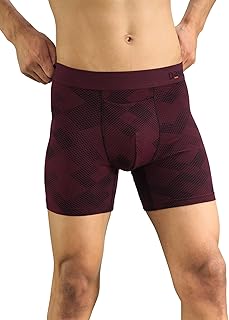 Boxer damensch pour hommes no ride on deo-soft anti-bactérien imprimé