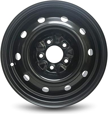 15" 01-07 dodge caravan jante en acier noir remplacement direct d'origine roue
