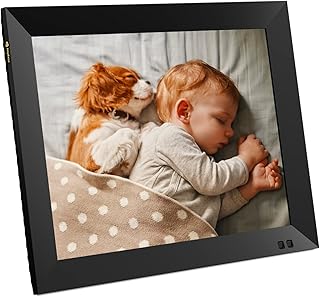 Cadre photo numérique intelligent nexplay 15 pouces avec wi-fi (w15f) noir stockage
