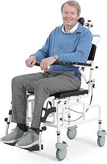 Chaise de toilette mobile de chevet personnelle oasis space fauteuil roulant
