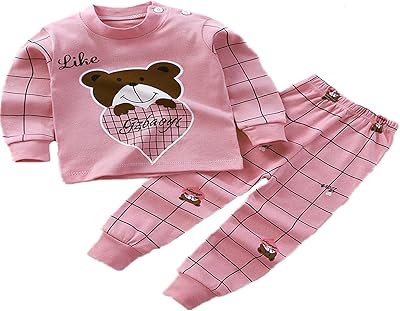 Ensembles de vêtements pour nouveau-nés garçons et filles ensemble pyjama 2 pièces