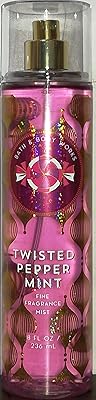 Spray corporel à la menthe poivrée torsadée bath and body works - 236