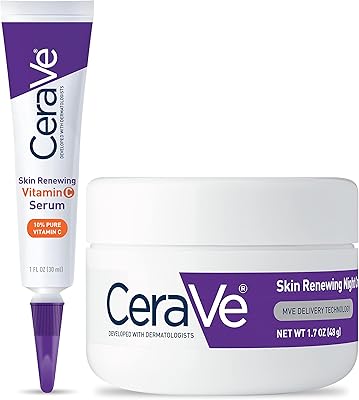 Coffret sérum et crème de nuit cera in vitamin c | sérum éclaircissant