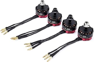 Moteur sans balais rs2205 2300kv cw/ccw 3-4s rc pour drone de course fpv