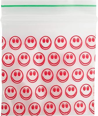 Paquet de 500 sacs ziplock 30 x mm sacs en plastique