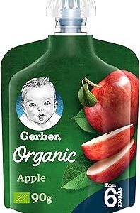 Purée de pommes biologique gerber pour bébé, 90 g. Diaytar : Parce que bien acheter, c'est économiser
