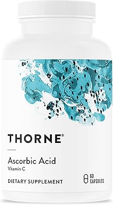 Acide ascorbique thorne - supplément de vitamine c 1000 mg - favorise une réponse