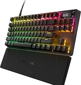 Clavier steelseries apex pro tkl, clavier filaire qwerty américain compact (tkl) 2023, 64856. Votre supermarché en ligne au Sénégal, c'est Diaytar