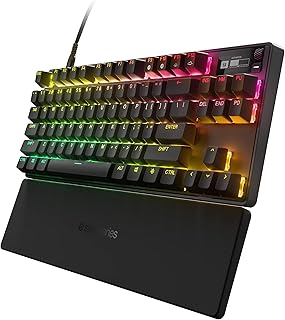 Clavier steelseries apex pro tkl, clavier filaire qwerty américain compact (tkl) 2023, 64856