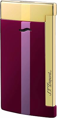 Briquet s.t. dupont slim 7 - rouge lotus