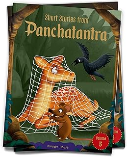 Histoires courtes du panchatantra - volume 5 : histoires illustrées abrégées pour enfants