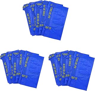 Ikea - frakta 15 grands sacs bleus - parfaits pour le shopping, la lessive