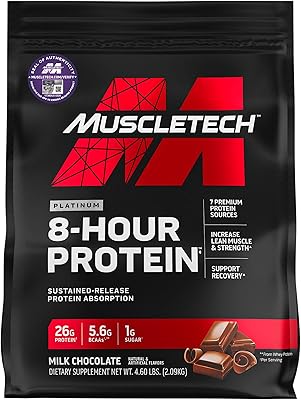 Muscletech phase 8 multi phase 8 hour protein - saveur de lait au