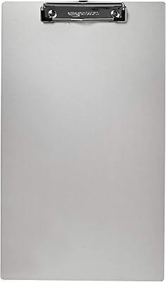 Tableau d'écriture de bureau en aluminium amazonbasics, format légal, lot de 2