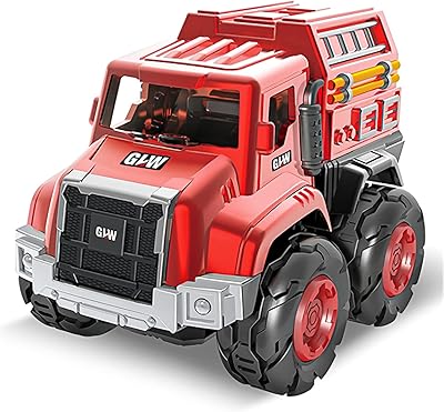 Jouet de camion de pompier, camion de pompier de secours d'urgence, cadeaux d'anniversaire