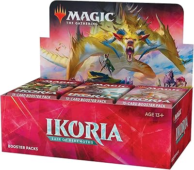 Magic: the gathering ikoria: lair of behemoths draft booster box | 36 packs