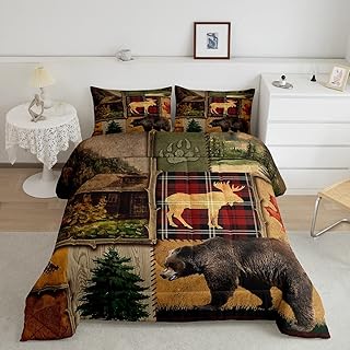 Parure de lit 3 pièces avec couette et 2 taies