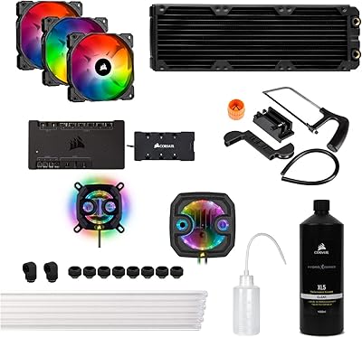 Kit de refroidissement à eau solide corsair hydro x series xh303i avec processeur