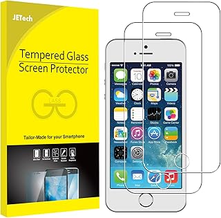 Protecteur d'écran jetech pour iphone se (version 2016), iphone 5s, iphone 5c