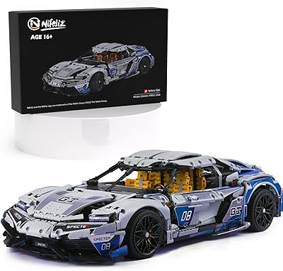 Kit de construction de voiture de sport genera de neville pour adultes, modèle