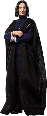 Poupée de collection harry potter severus snape (~ 12") porte un manteau noir
