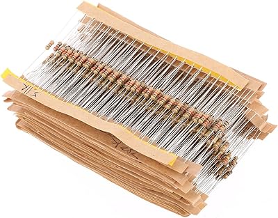 Kit d'assortiment de 860 pièces 1 ohm 1m 1 4w 43