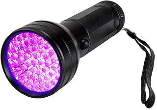Lampe uv à lumière noire, 51 led lumineuses, lampe à lumière noire
