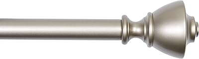 Tringle à rideau amazonbasics de 1 pouce avec embouts de bouteille - 36