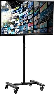 Meuble tv portable vivo pour écran plat lcd led de 13 à 42