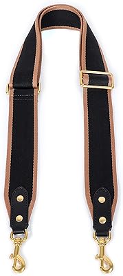 Sangle de remplacement jockstick pour sacs à bandoulière avec large sangle réglable, noir